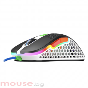Геймърска мишка Xtrfy M4 Street, RGB, Бял