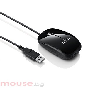 Fujitsu Оптична мини мишка M410 черна, USB