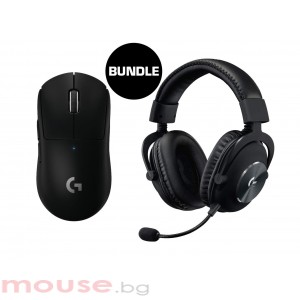 Бъндъл Геймърска мишка Logitech G Pro X Superlight и Слушалки Logitech G Pro
