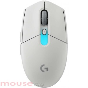 Геймърска безжична мишка Logitech G305 X Superlight - Бяла