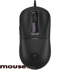 Геймърска мишка LORGAR MSA10, Ultralight Wired Gaming Mouse Advanced, black
