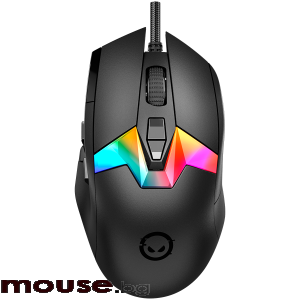 Геймърска мишка LORGAR MSP80, 8000 Hz Gaming Mouse Pro, Black