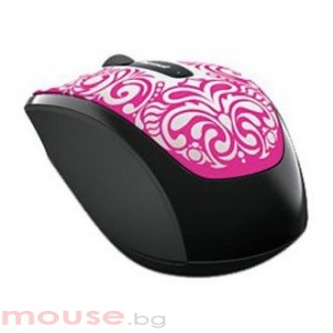 MICROSOFT Wireless Mobile mouse 3500, USB, ER, English, Folk, BlueTrack