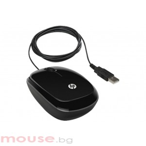 Мишка HP X1200 Wired optical, USB Black Mouse