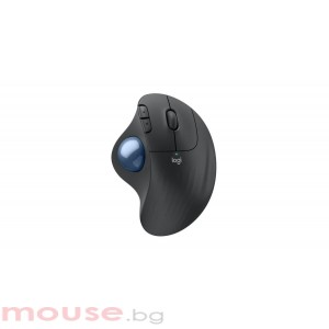 Безжична оптична мишка Logitech ERGO M575S graphite, Trackball