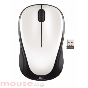 Logitech Wireless Mouse M235 Ivory White
