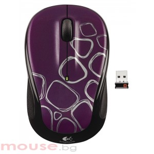 Logitech Wireless Mouse M325 Purple Boulder