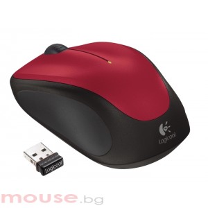 Logitech Wireless Mouse M235 Red