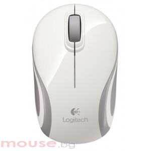 Мишка Logitech Wireless Mini Mouse M187 безжична бяла