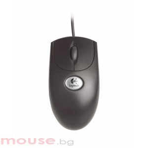 Logitech Optical Wheel Mouse PS/2 Black