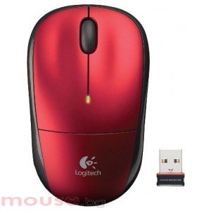 Logitech Wireless Mouse M215 Red