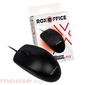 Мишка ROXPOWER ROXOFFICE M156, Черна