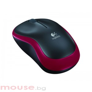 Мишка Logitech M185 Wireless Mouse for Notebook Red