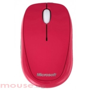 Microsoft Compact Optical Mouse USB English Pomegranate Red