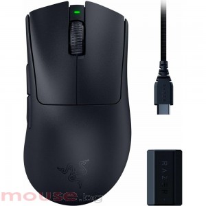 Геймърска мишка RAZER DeathAdder V3 Pro + HyperPolling Wireless Dongle Bundle Gaming Mouse