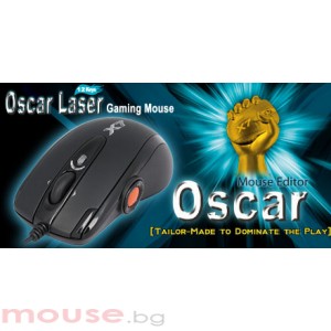 Лазерна геймърска мишка OSCAR XL-755K, USB, 100-3600dpi