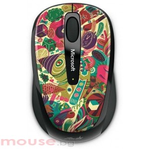 Мишка MICROSOFT Wireless Mobile Mouse 3500 Artist Zanski