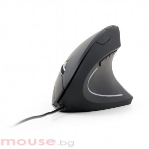 Мишка GEMBIRD MUS-ERGO-01 Ergonomic 6-button optical mouse, черно 