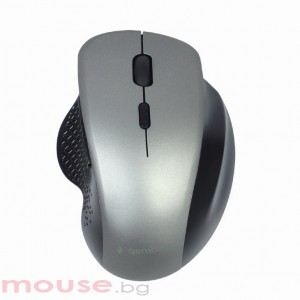 Мишка Gembird MUSW-6B-02-BG 6-button wireless optical mouse, black/spacegrey