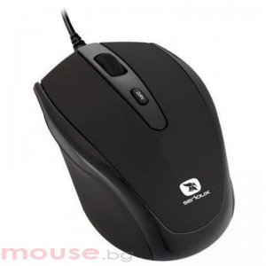 Мишка Serioux Wired 1000DPI optical Pastel Black ambidextrous 3300 