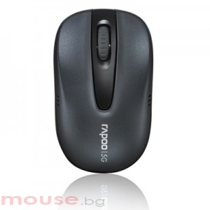 Мишка RAPOO 1070P Безжична оптична мишка, сива, 5Ghz