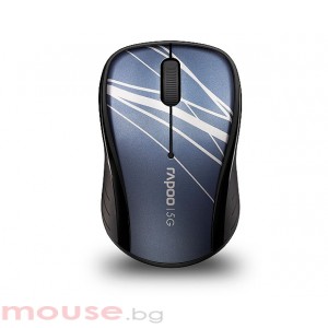 RAPOO 3100P blue Безжична оптична мишка- 5.8Ghz