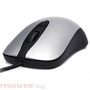 Геймърска мишка SteelSeries Kinzu v2 Pro Metallic Silver