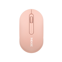 Мишка Mixie R518, Безжична, USB, 3D, Розов 