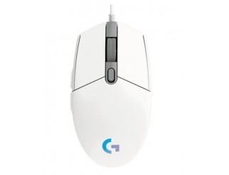 Геймърска мишка LOGITECH G102 LIGHTSYNC - WHITE - USB - N/A - EER