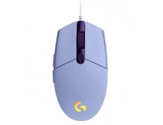 Геймърска мишка LOGITECH G102 LIGHTSYNC - LILAC - USB - N/A - EER - G102 LIGHTSYNC