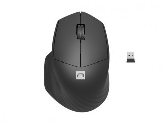 Мишка Natec Mouse Siskin Wireless 1600DPI 2.4GHz + Bluetooth 5.0 Optical Black
