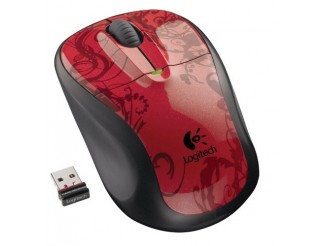 Logitech Wireless M305 Red Tendrils