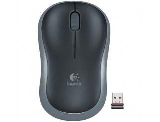 Мишка Logitech M185 Wireless Mouse for Notebook Gray