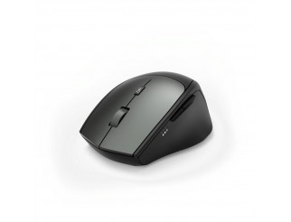 Безжична оптична мишка HAMA MW-600, 2 приемника USB-C/USB-A, 6 бутона, черен