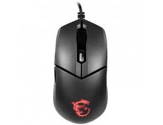 Геймърска мишка MSI Wired, Оптичен, 400dpi/800dpi/1600dpi/3200dpi/5000dpi