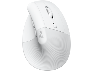 Мишка LOGITECH Lift Vertical Ergonomic Mouse - OFF-WHITE/PALE GREY - EMEA