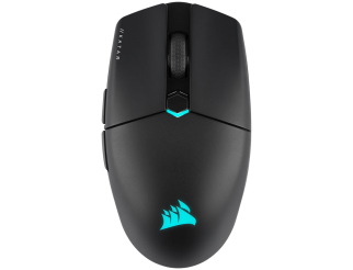 Геймърска мишка Corsair KATAR Elite Wireless Gaming Mouse, Black, 26000 DPI, Optical, EAN:0840006657545