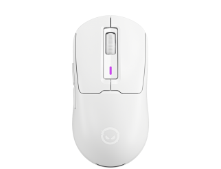 Геймърска мишка LORGAR MSA10W, Wireless Gaming Mouse Advanced, white