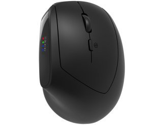 Мишка CANYON mouse MW-25 Ergonomic LED AA Dual mode Wireless Black