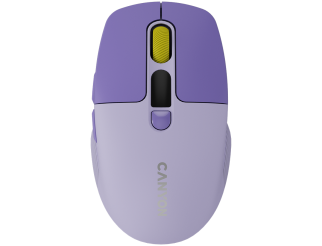 Мишка CANYON mouse MW-26 LCD Silent Dual Mode Wireless Violet