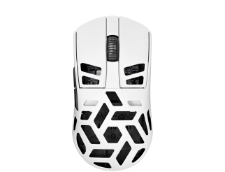 Геймърска мишка LORGAR MSE90W, Magnesium Alloy Wireless Gaming Mouse Elite, White
