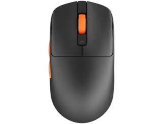 Геймърска мишка ROYAL KLUDGE M30 Black Orange Gaming Mouse PAW 33111K