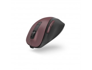 HAMA Безжична оптична мишка MW-500 Recharge , бордо, 6 бут.,800/1200/1600 dpi, безшумна