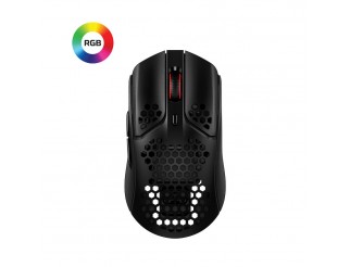 Геймърска мишка HyperX Pulsefire Haste Wireless, RGB, USB, Черен/Червен