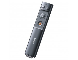 Безжичен презентер Baseus Orange Dot, Laser pointer, Gray - 40394