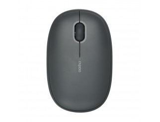 Безжична оптична мишка RAPOO M660, Multi-mode, Свързване с 3 у-ва, Тиха, Тъмно сива