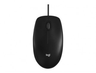 Мишка Logitech M100 - mouse - full size - USB - black