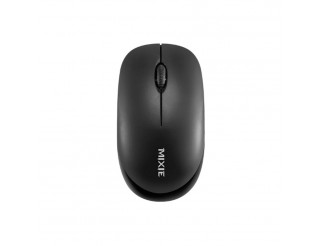 Мишка Mixie R516, Безжична, USB, 3D, Черен 