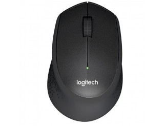 Безжична оптична мишка LOGITECH M330 Silent Plus, Черна, USB