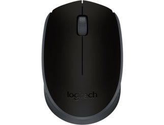 Безжична оптична мишка LOGITECH M171, Черна, USB